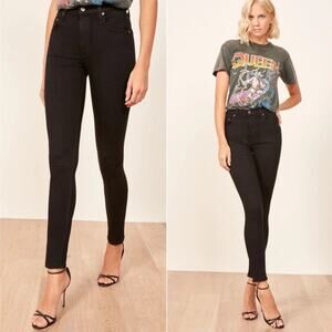 Reformation Harper high rise skinny jeans size 27